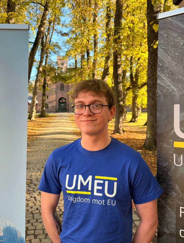 Kai Kristiansen, sentralstyremedlem i Ungdom mot EU