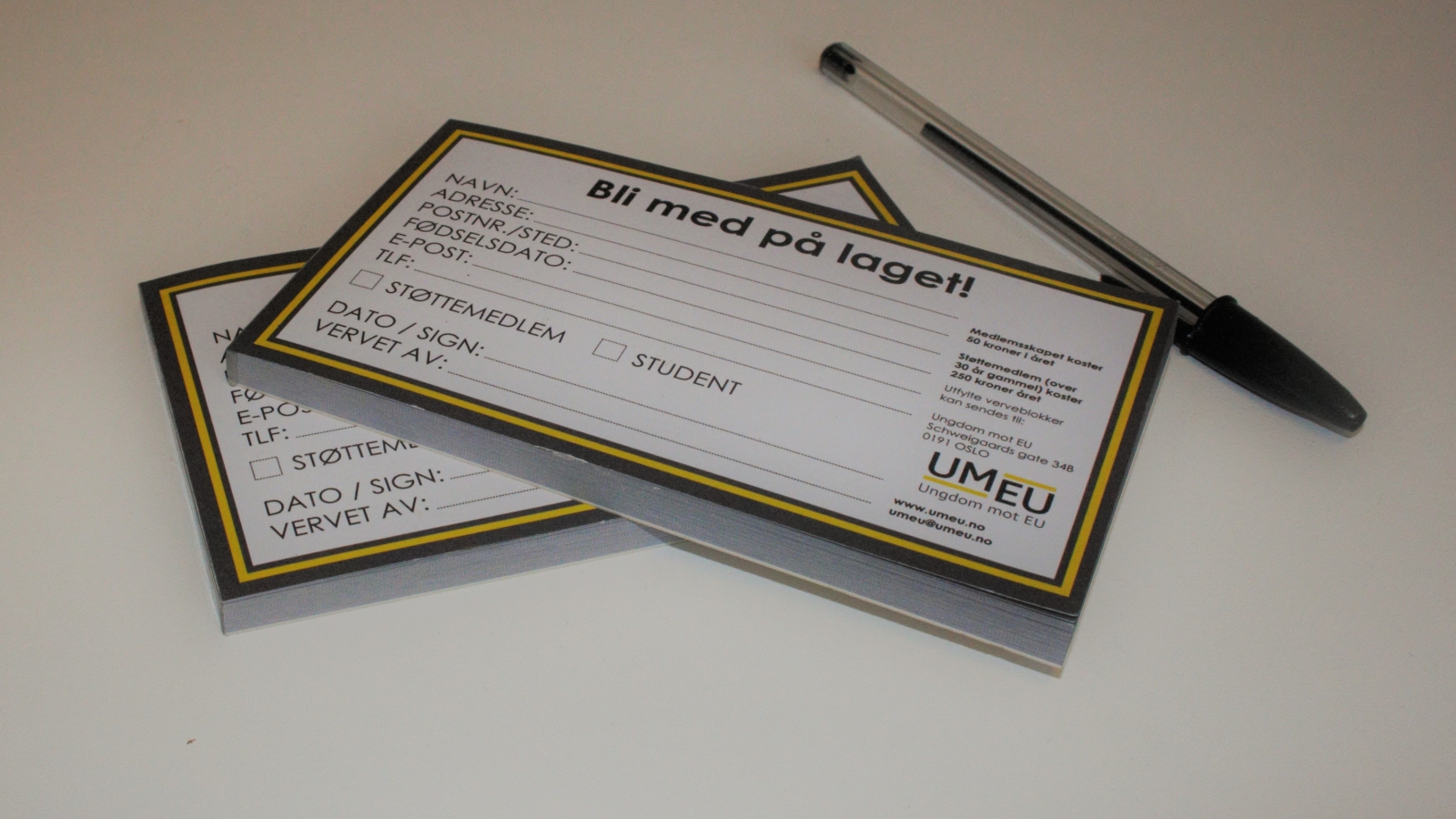 BLI MED PÅ TIDENES VERVEDUGNAD!