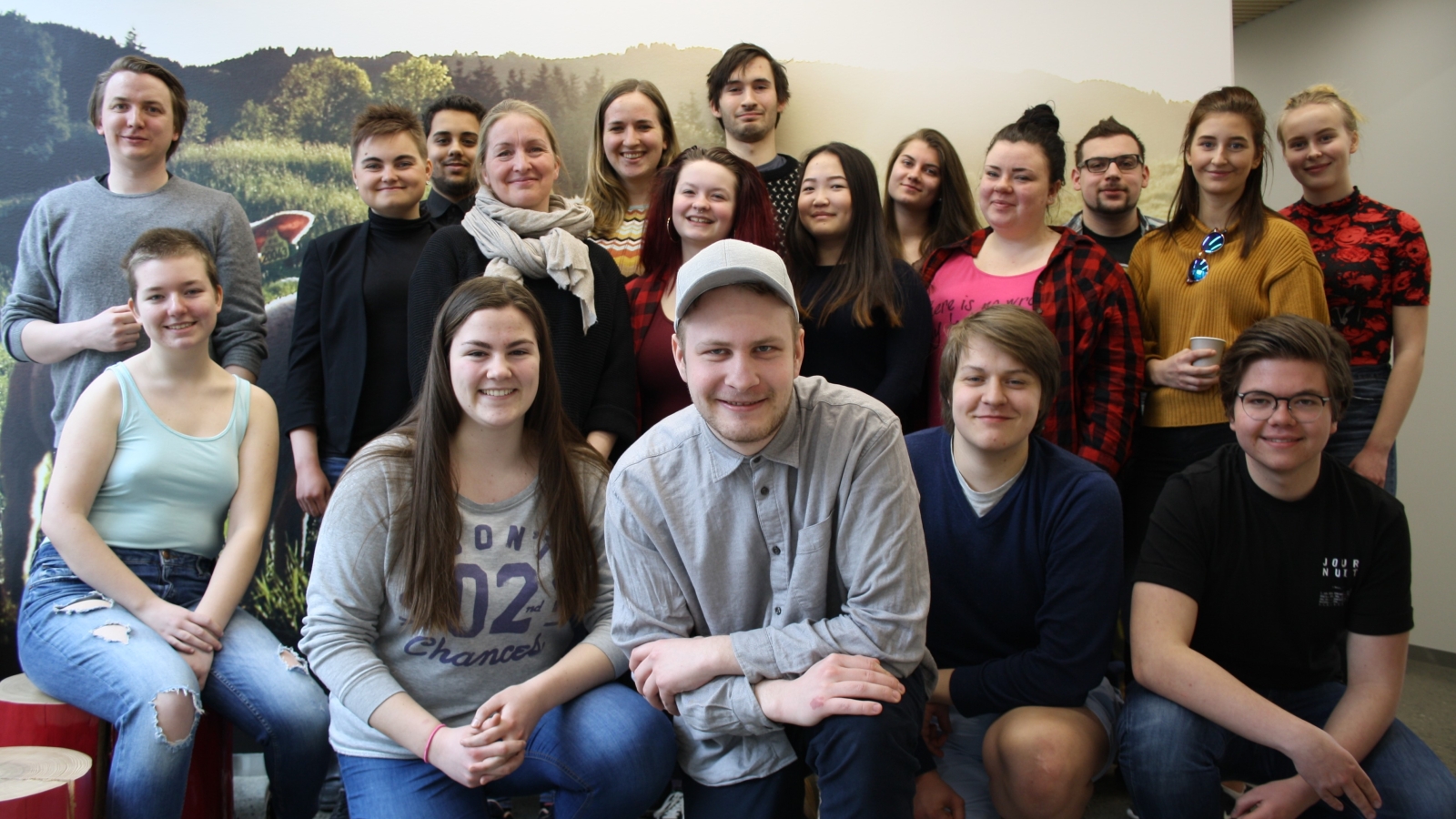 Fra Kautokeino til Bergen - Studenter mot EU deltok på semesterstart landet rundt